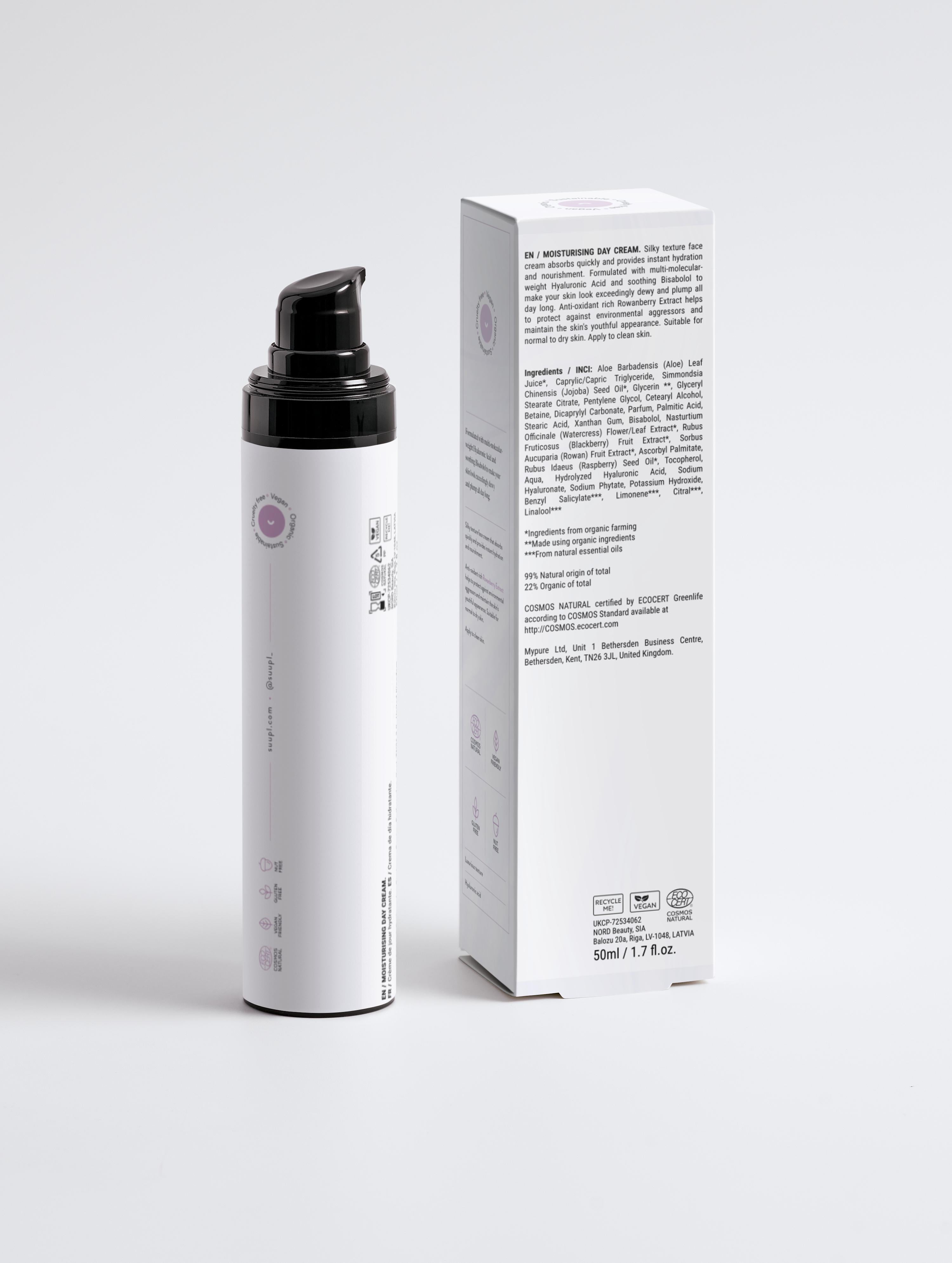 Moisturising Day Cream with Hyaluronic Acid