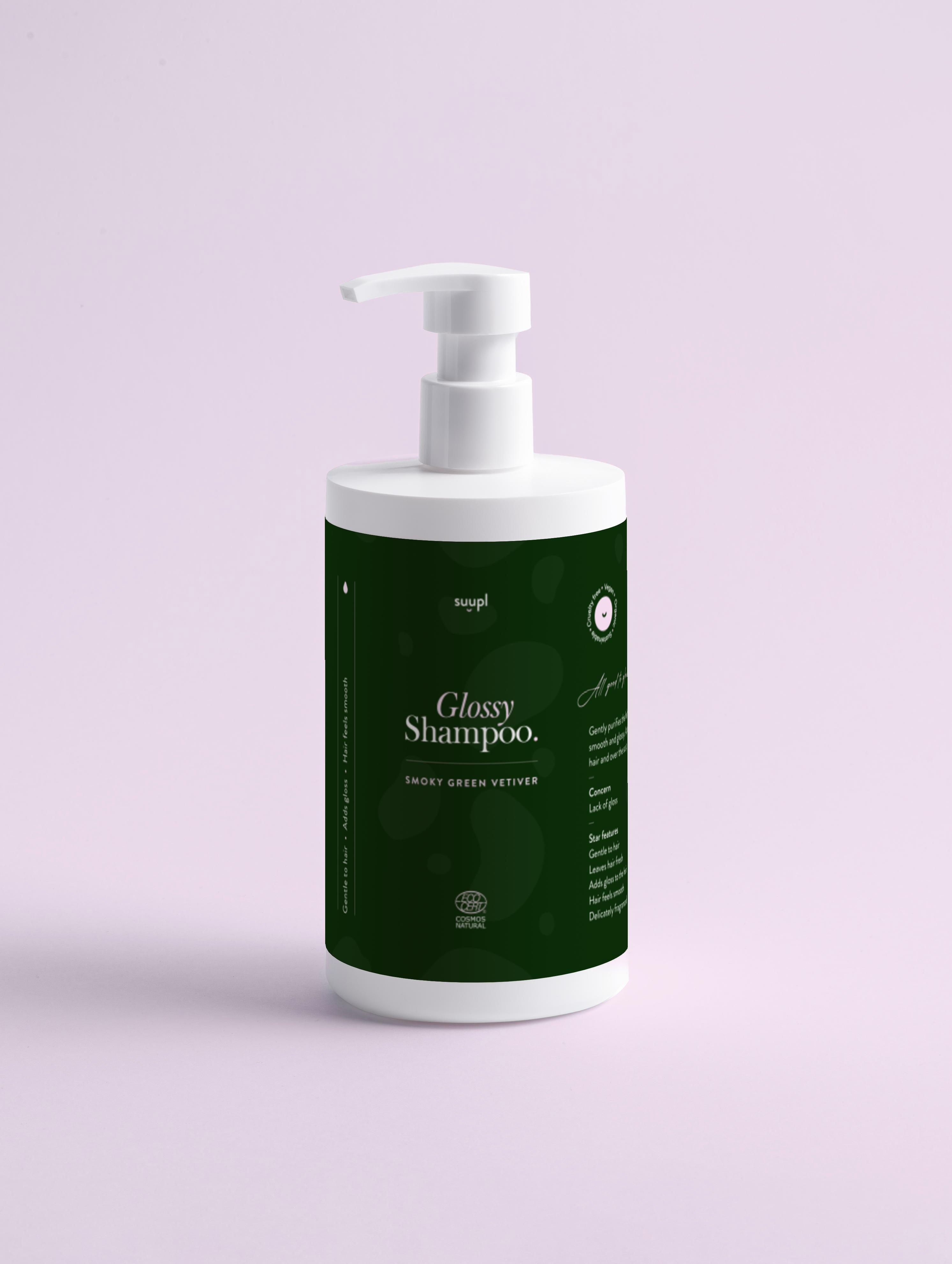 Gloss Shampoo, Smoky Green Vetiver